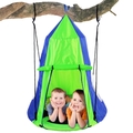 Serenelife Saucer Swing With Play Tent SLSWNG350